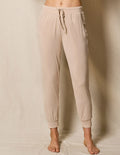 Bamboo Sleep Joggers - Almond