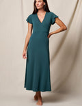 Bamboo Maxi Sleep Dress - English Ivy