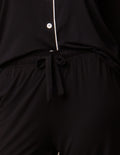 Bamboo Classic Pajama Set - Black