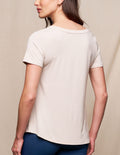 Bamboo Relaxed Tee - Sandshell