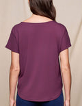 Bamboo Dolman Tee - Fig