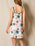 Bamboo Floral Slip Dress - XL Only