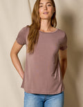 Bamboo Relaxed Tee - Mocha