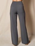 Bamboo / Organic Cotton Classic Straight Leg Pants - Warm Grey
