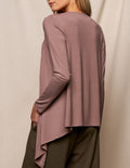 Bamboo Open Front Jacket - Mocha