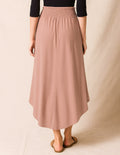 Bamboo Tulip Skirt - Camel