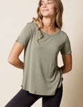 Bamboo Relaxed Tee - Sage