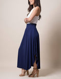 Bamboo Tulip Skirt - Navy