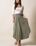 Bamboo Tulip Skirt - Sage
