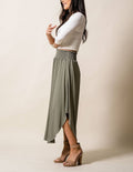 Bamboo Tulip Skirt - Sage