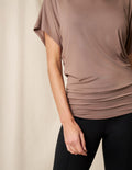 Bamboo Dolman Tunic - Mocha