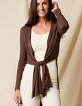 Bamboo Yoga Wrap - Coffee
