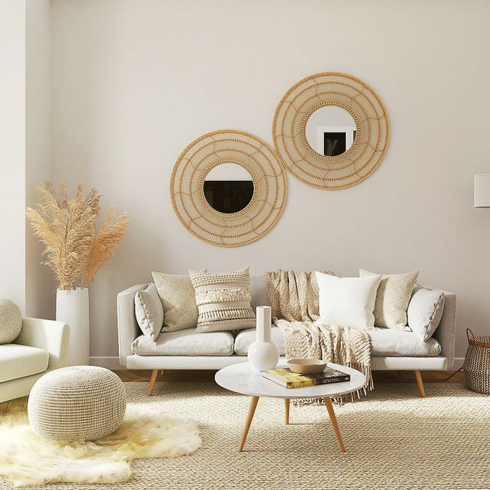 neutral tone living room
