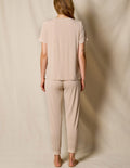 Bamboo Sleep Joggers - Almond