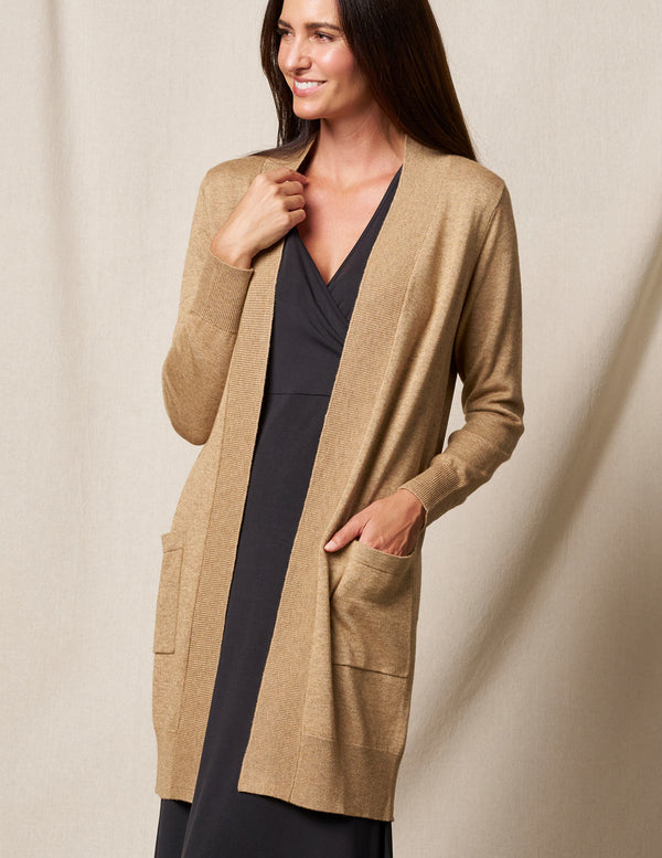 アパルトモン PUNTO DORO LONG CARDIGAN ベージュ Brown Amber Cardigan Pale | Brochu Walker