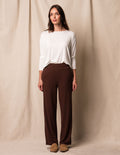 Soft Touch Bamboo Pocket Pants - Espresso