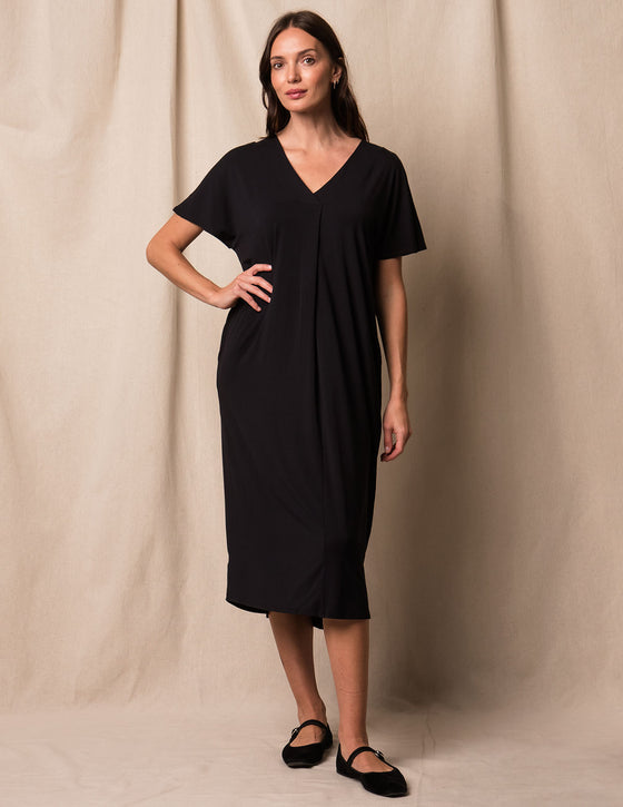 Bamboo Nova Dress - Black