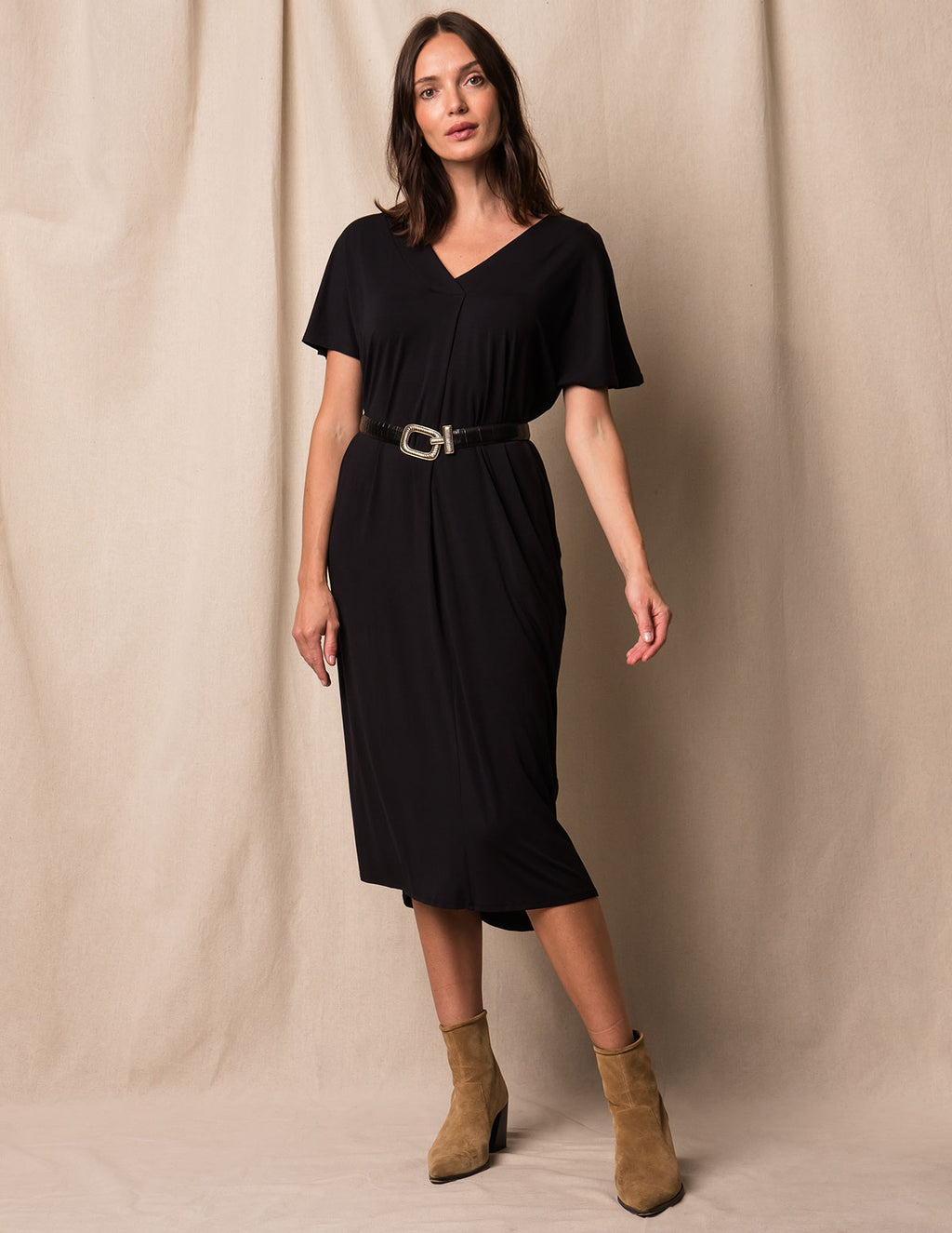 Bamboo Nova Dress - Black