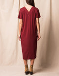 Bamboo Nova Dress - Cabernet