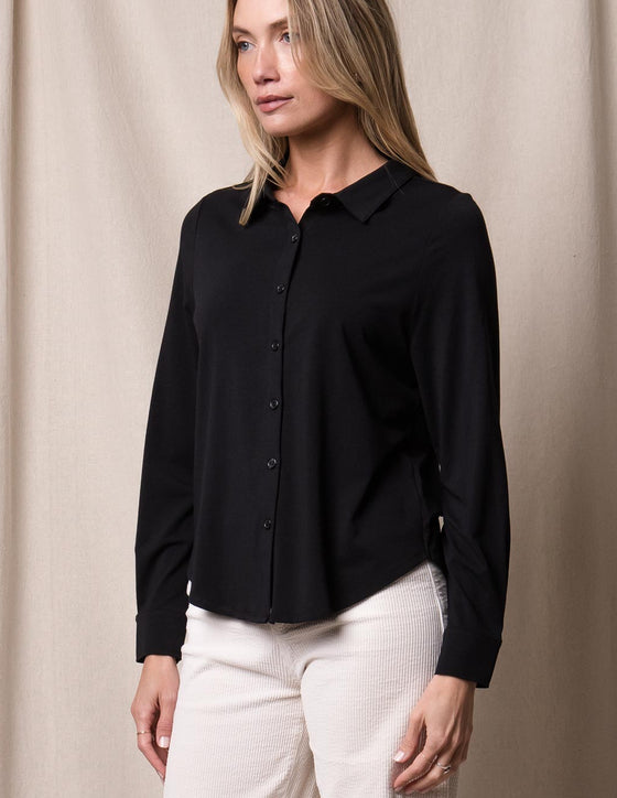 bamboo dress shirt Bamboo Long Sleeve Dress Shirt 2.0 - White