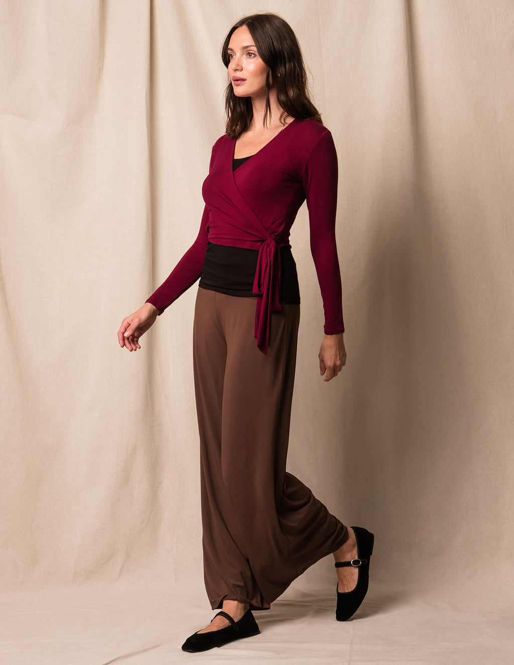 Bamboo Kaia Pants - Espresso