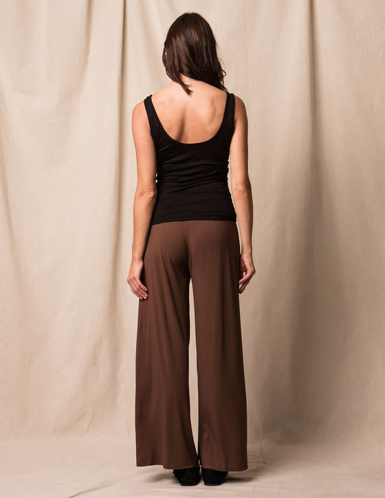 Bamboo Kaia Pants - Espresso