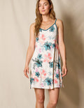 Bamboo Floral Slip Dress - XL Only