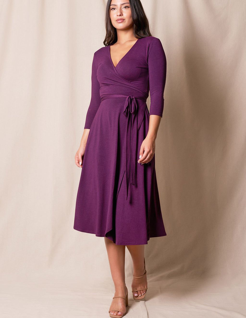 Bamboo / Organic Cotton Wrap Dress
