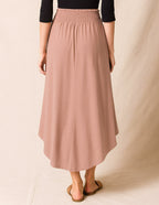 Bamboo Tulip Skirt - Camel