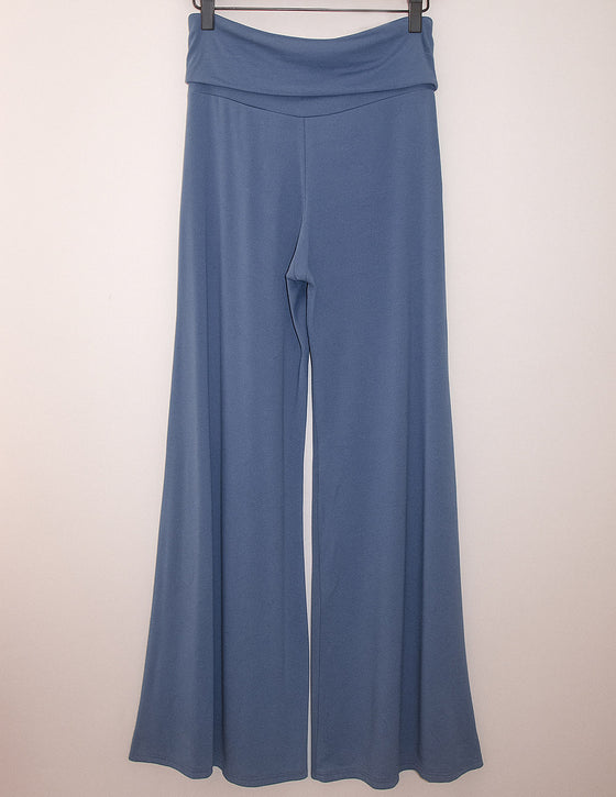 Bamboo Flare Pants - Indigo