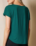 Bamboo Dolman Tee - Teal