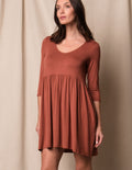 Bamboo Empire Tunic Dress
