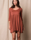 Bamboo Empire Tunic Dress