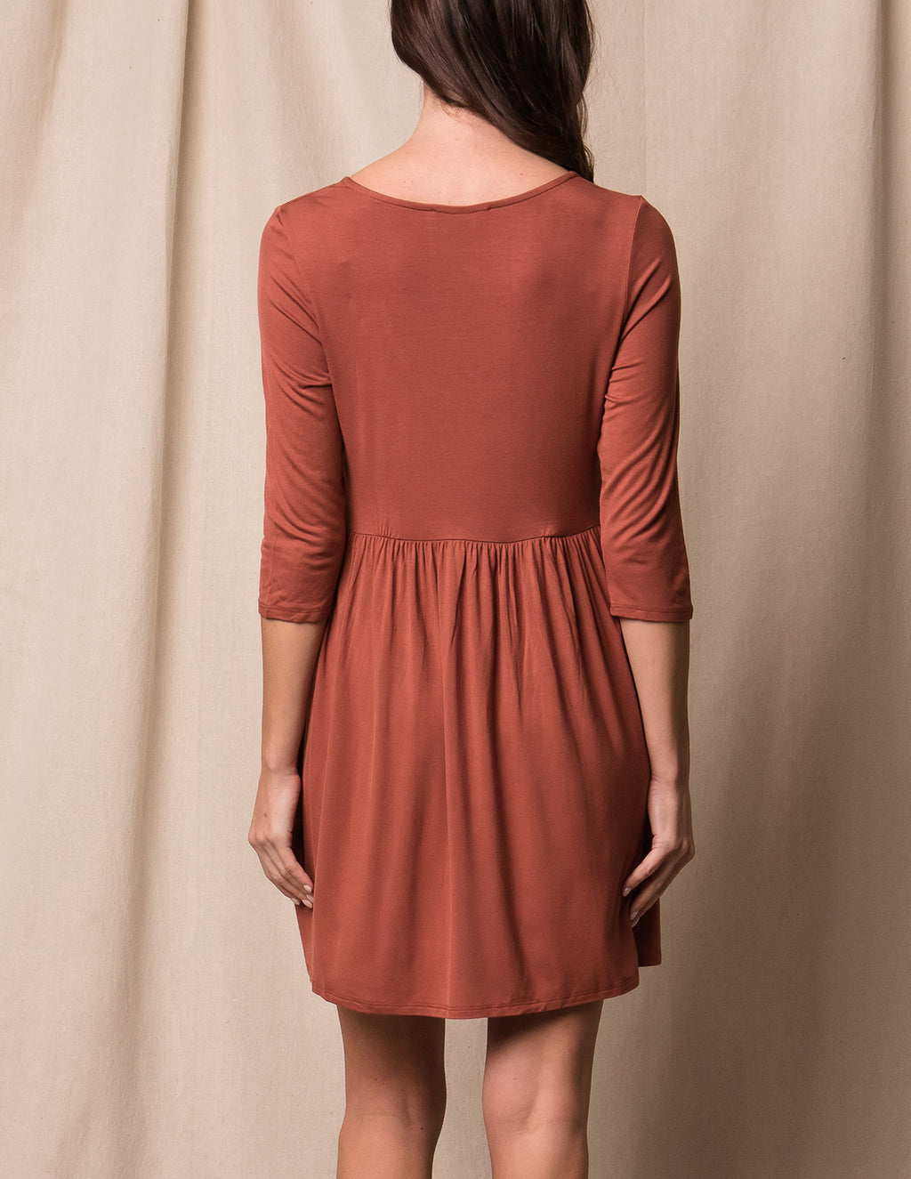 Bamboo Empire Tunic Dress