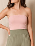 Bamboo Double Layer Bandeau - Rosewater