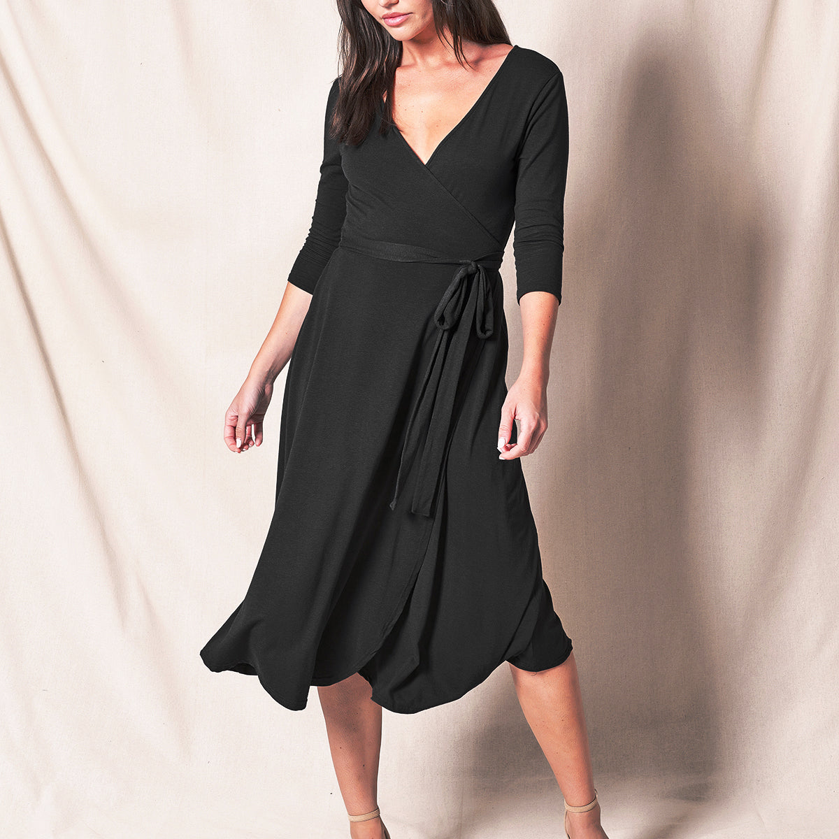 Bamboo / Organic Cotton Wrap Dress