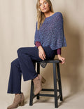 Classic Bamboo Ease: Relaxed Pants with Knit Layering