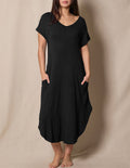 Bamboo Sleep Dress - Black