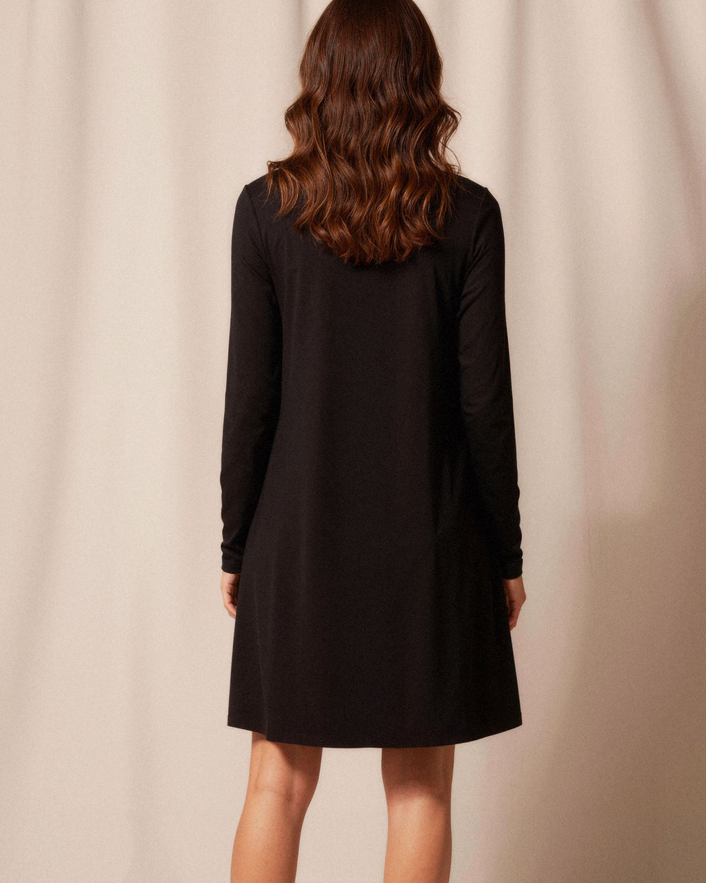 Bamboo V-Neck Tunic Dress