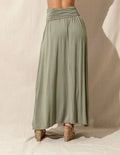 Bamboo Maxi Skirt - Sage