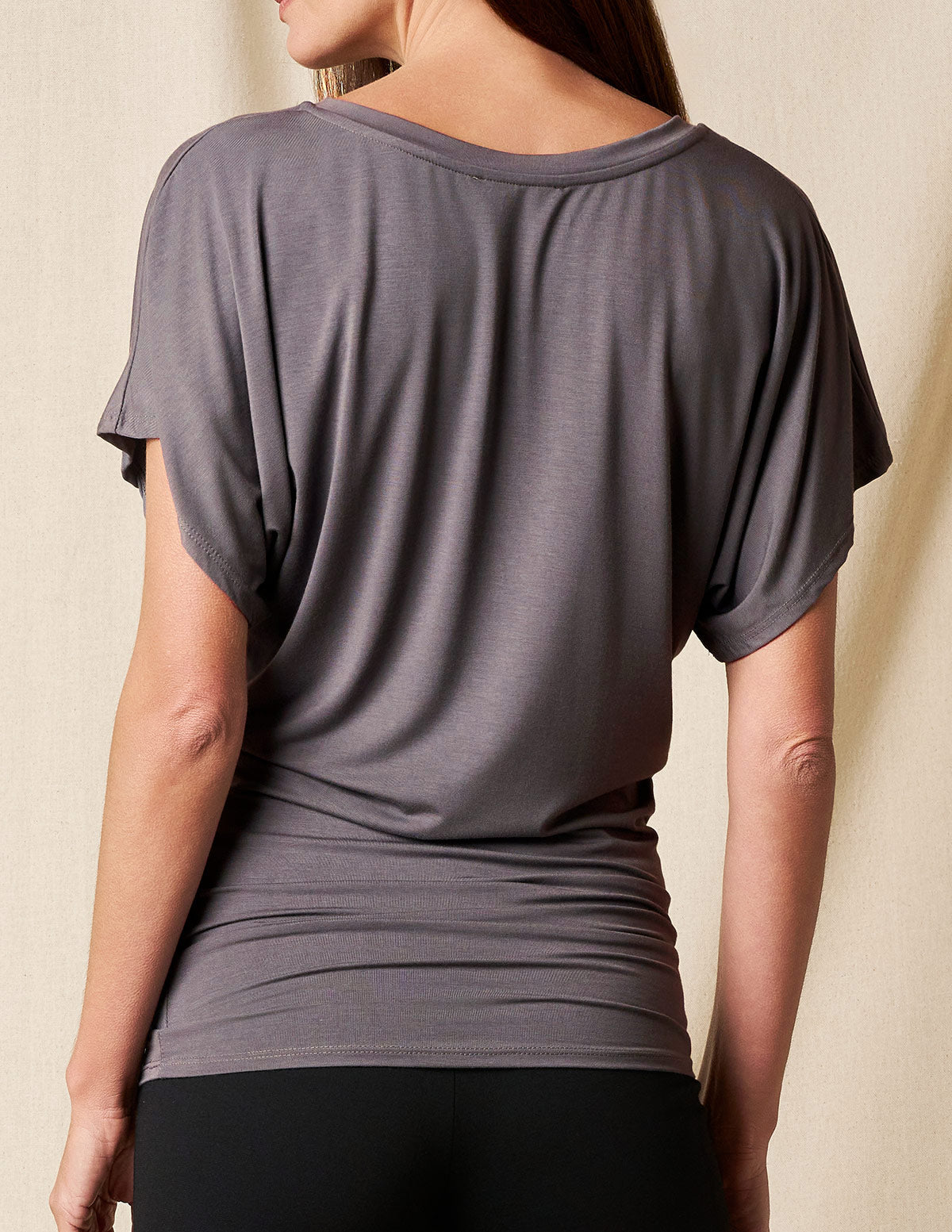 Bamboo Dolman Tunic - Grey