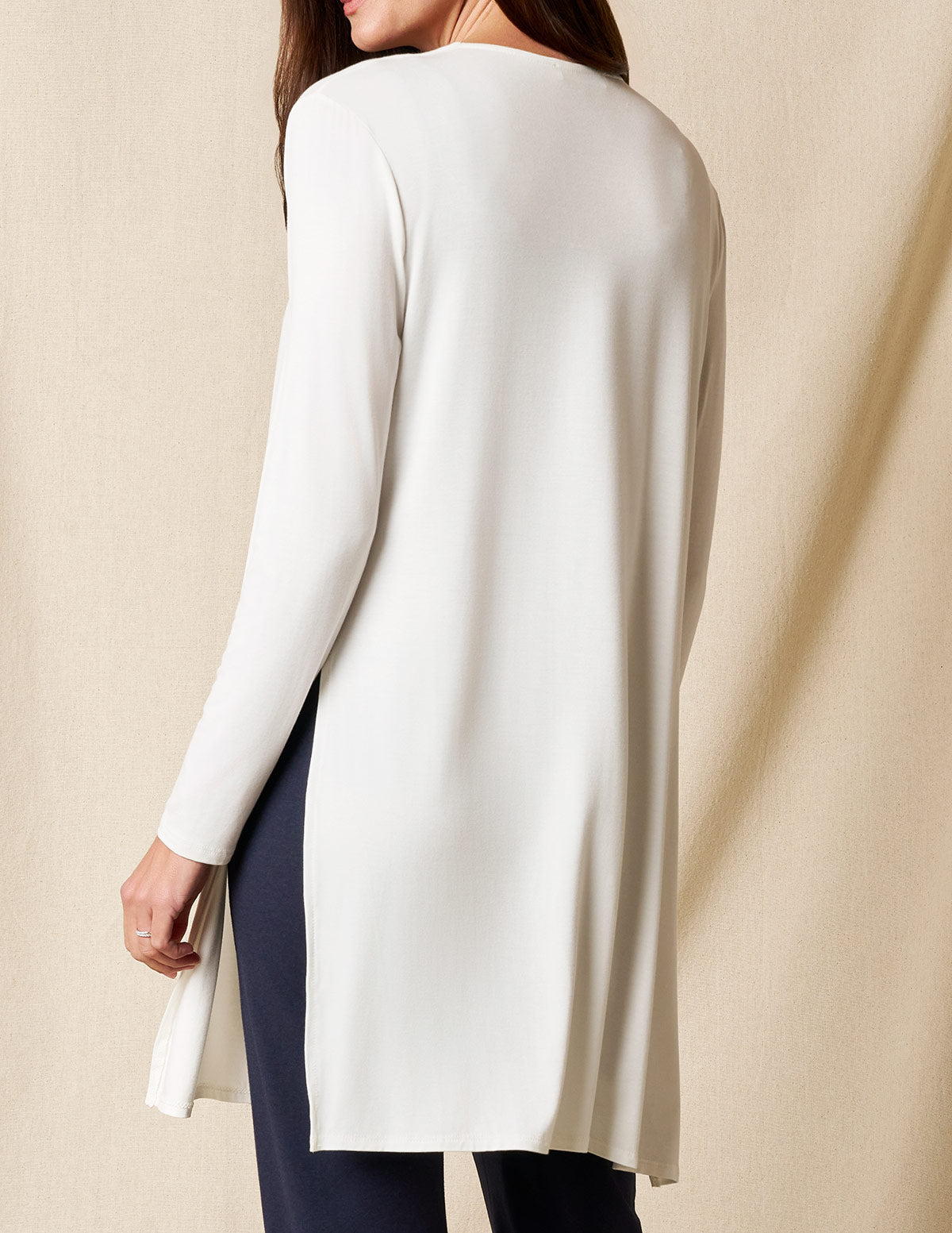 Bamboo Yoga Wrap - Soft White