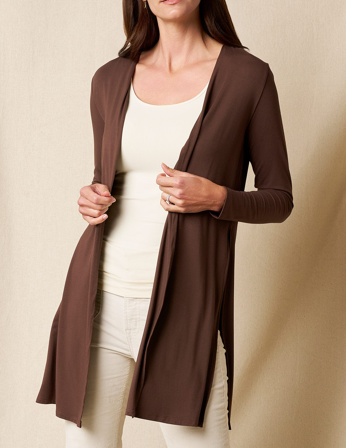 Bamboo Yoga Wrap - Coffee