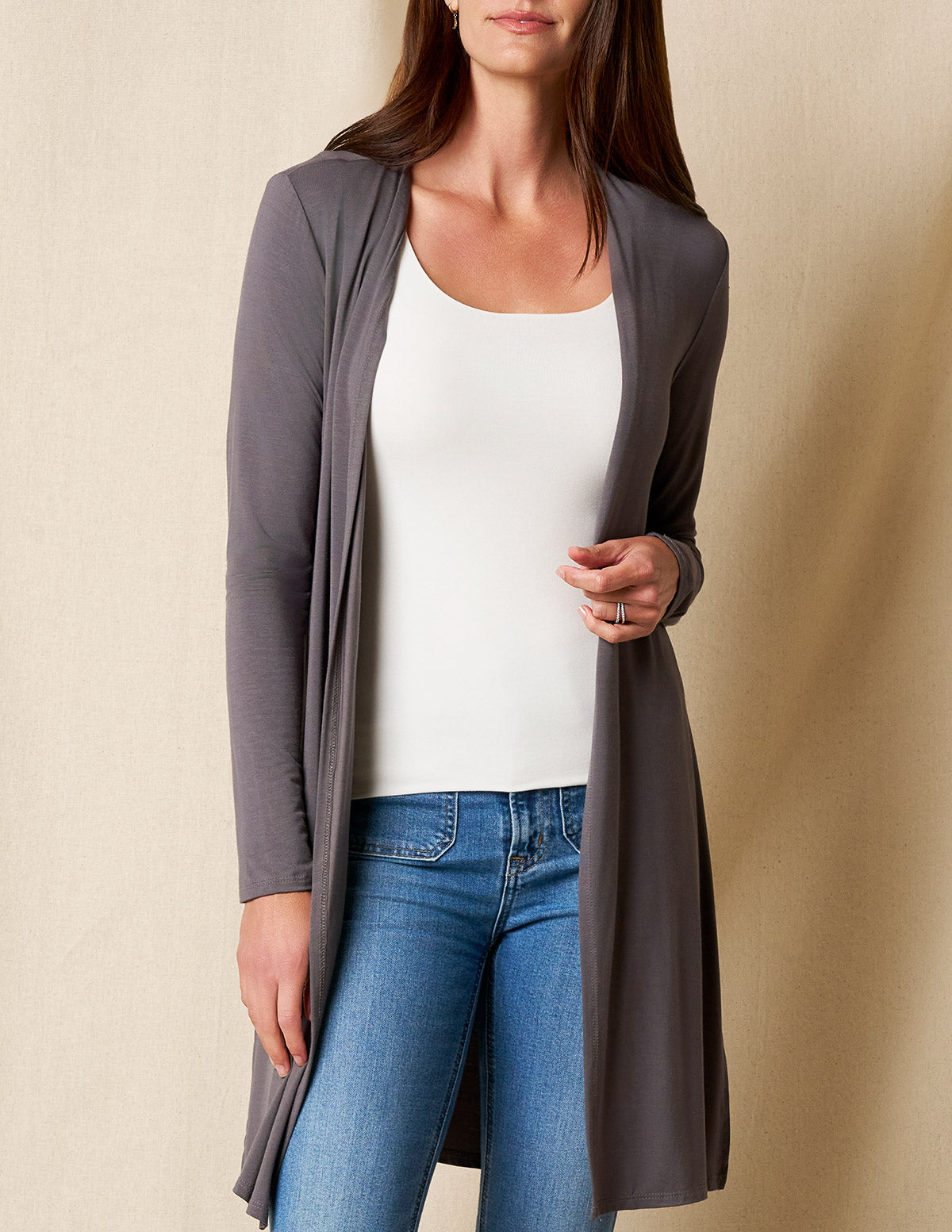 Bamboo Yoga Wrap - Grey- Small Only