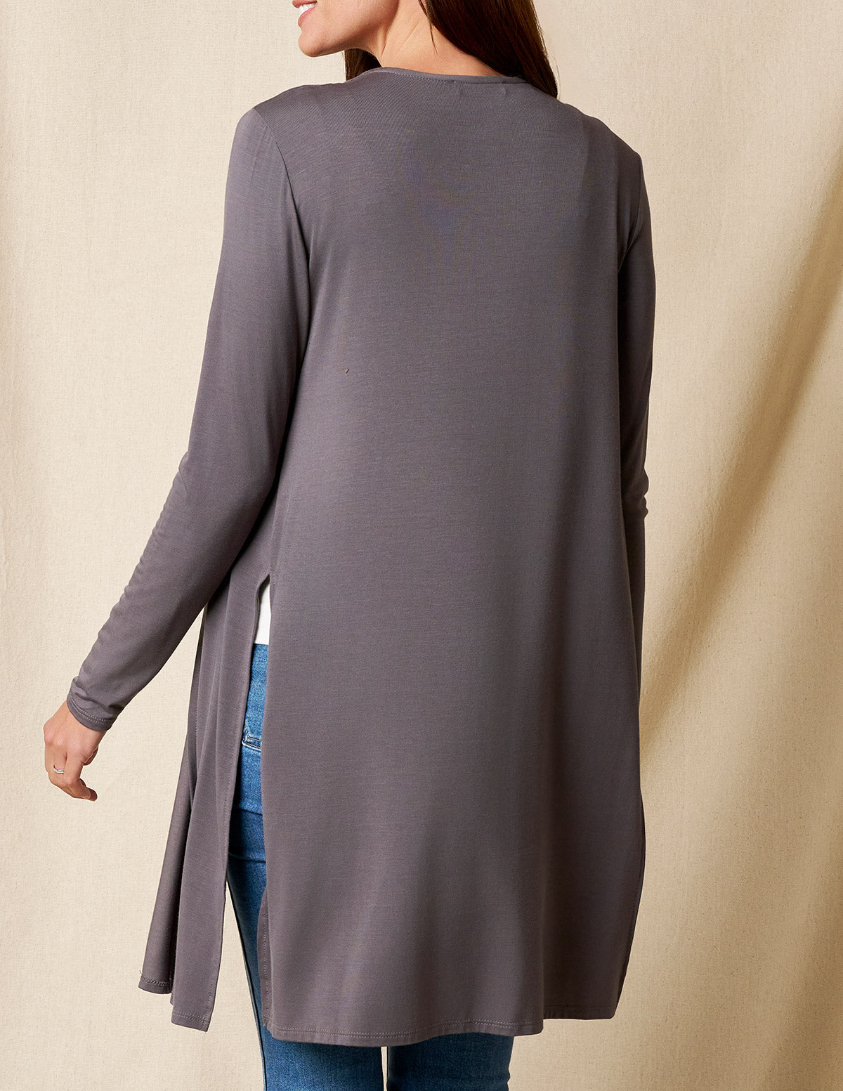 Bamboo Yoga Wrap - Grey- Small Only