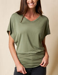 Bamboo Dolman Tunic - Sage