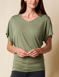 Bamboo Dolman Tunic - Sage