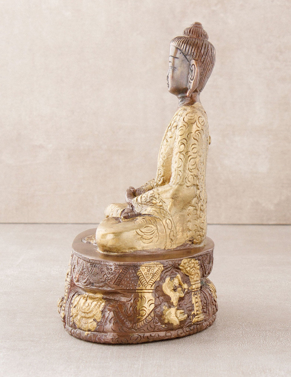 Antiqued Buddha Statue — Sivana