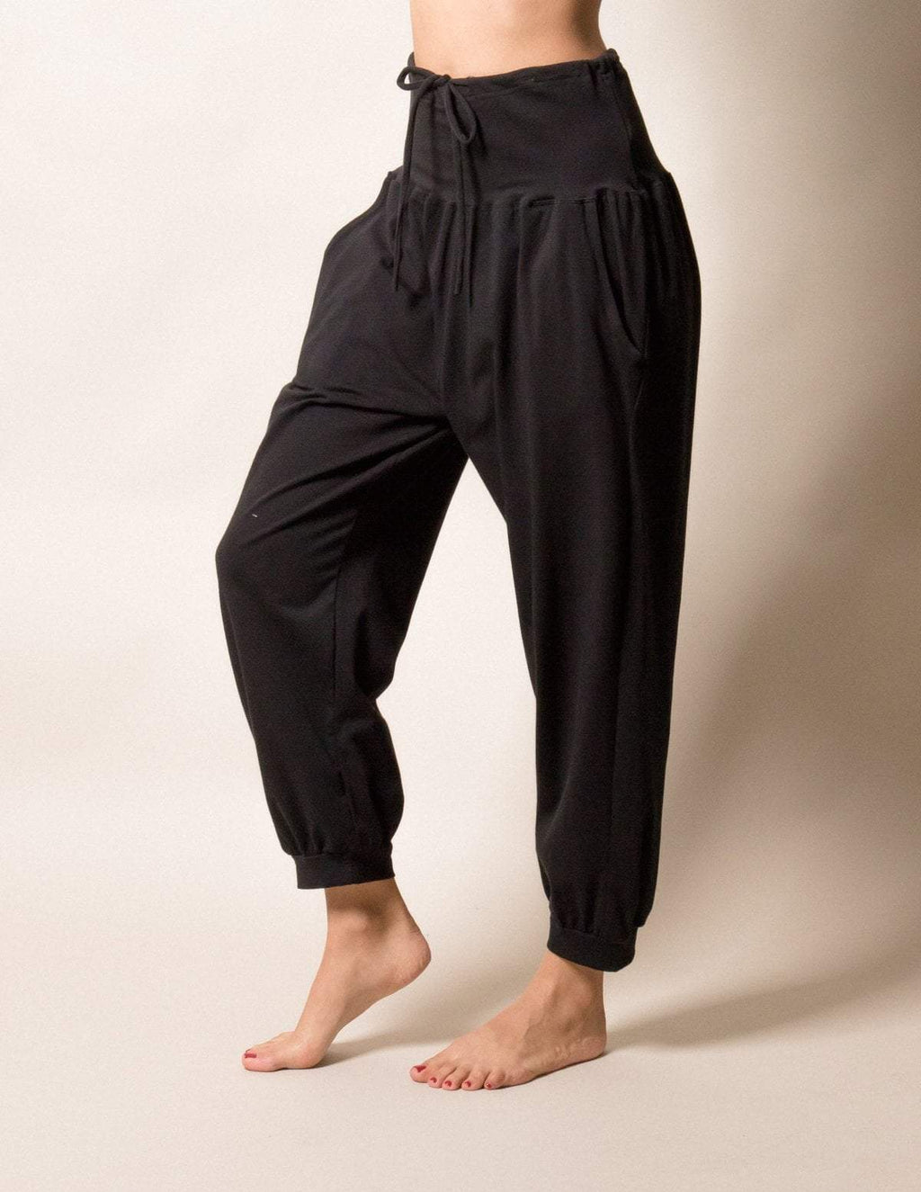 Avery Organic Cotton Pants - Black — Sivana