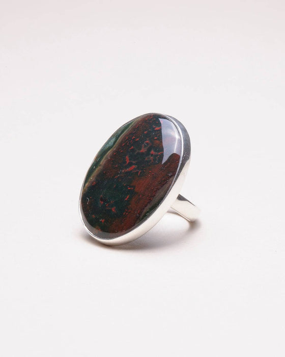 Shop Sterling Silver Bloodstone Rings at Wholesale Prices from Rananjay  Exports